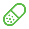 Icon of a pill