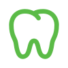 Icon of a tooth
